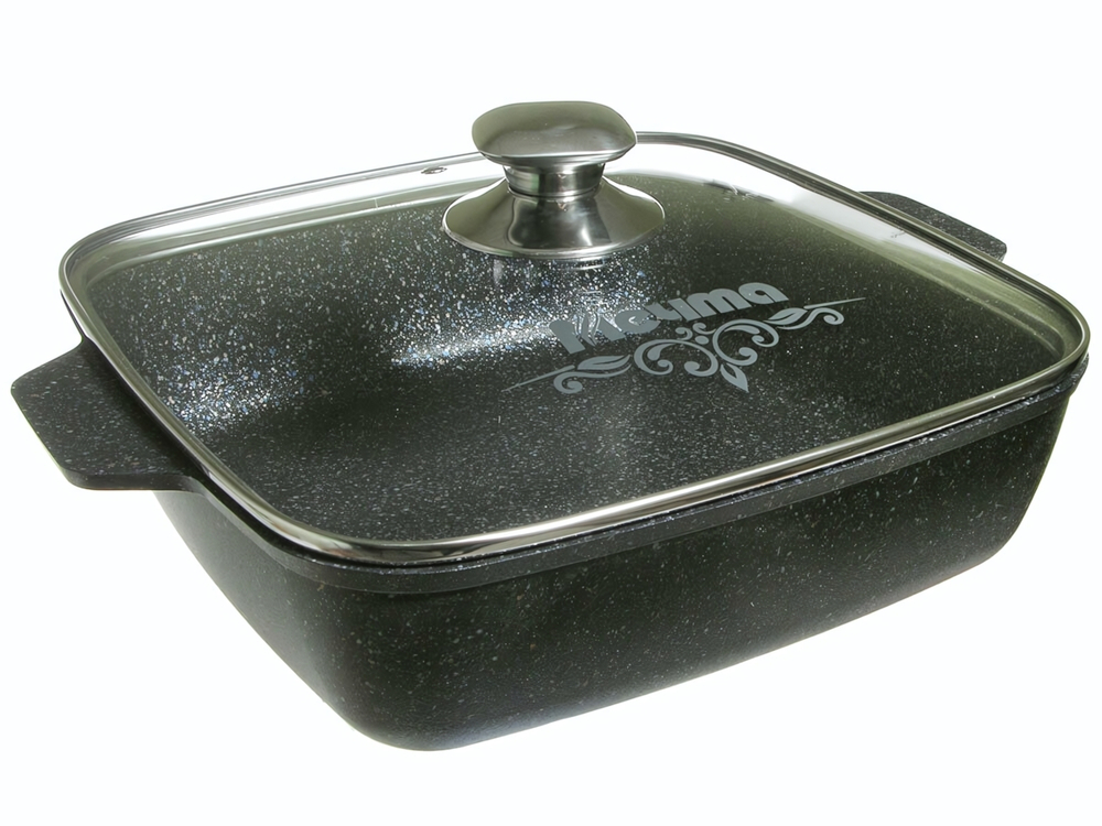 Жаровня 28*28см Гранит star