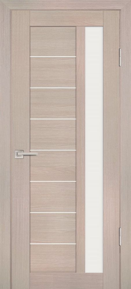 Дверь PS-40 / Цвет Капучино Мелинга / белый сатинат / Двери PROFILO PORTE