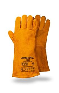 Краги Jamboo Polus (Джамбо Полюс) 8.522, сварщика, спилковые, пятипалые (утепленные, зимние)