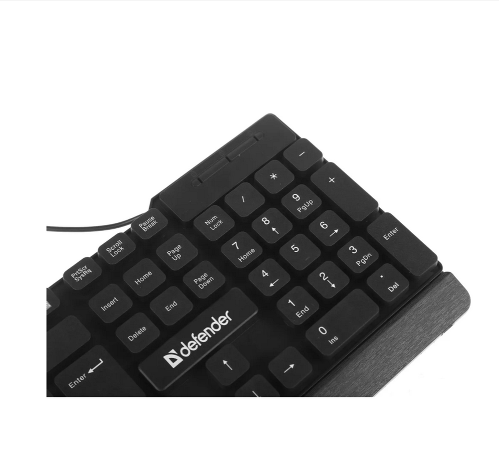 Клавиатура + мышь Defender York C-777 (проводной набор)