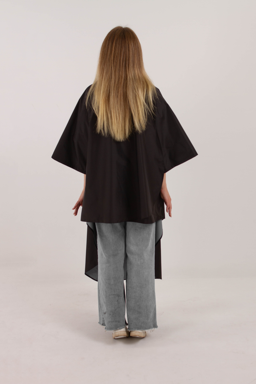 Пеньюар с рукавами