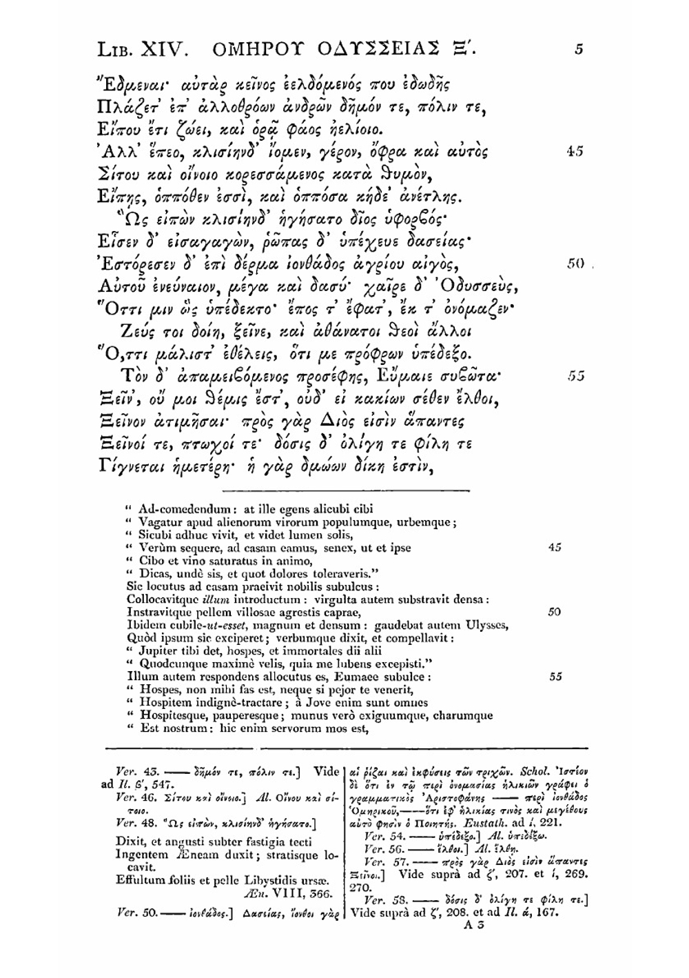 Odyssea, graece et latine. Tom 2 | Homer