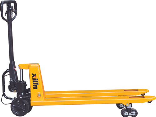 Тележка гидравлическая 2500 кг 1150 мм XILIN BFA с механическим приводом (полиуретановые колеса)