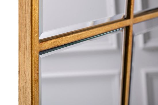 KFG047 Зеркало в металлич. раме цвет золото 90*140см