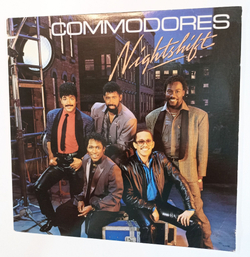 Винтажная виниловая пластинка LP Commodores Nightshift (USA 1985)