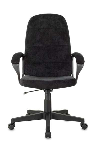 Кресло руководителя Бюрократ CH 002 черный Light-20 крестов. пластик