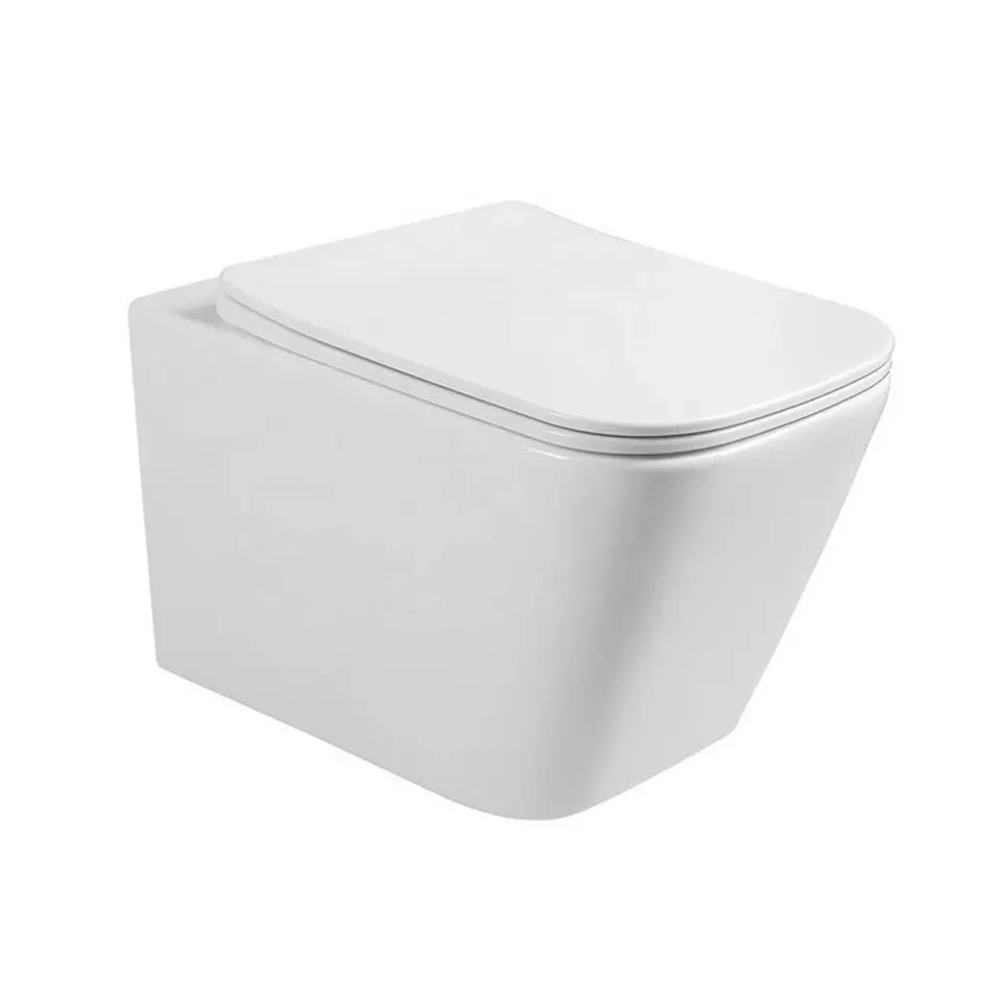 Унитаз подвесной Ceruttispa МАЙЕЛЛА (MAIELLA) Aria MW CT9164 (500х350х320) безободковый, белый матовый, ТЕРМООБЖИГ (не плёнка)