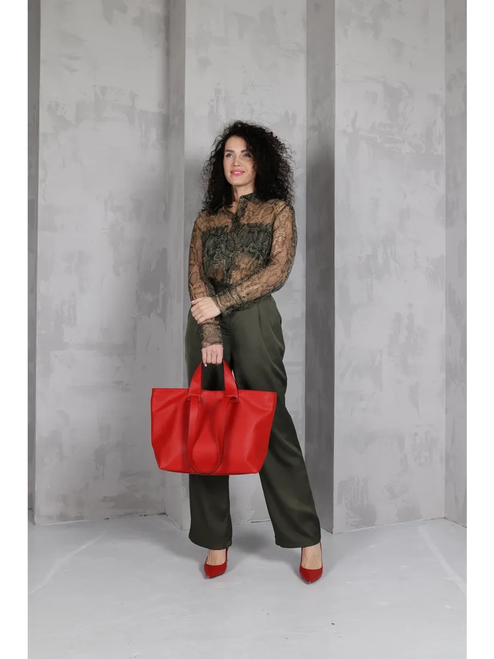 сумка большая через плечо шоппер