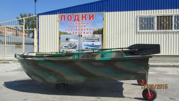 Алюминиевая моторно-гребная лодка Охотник 320