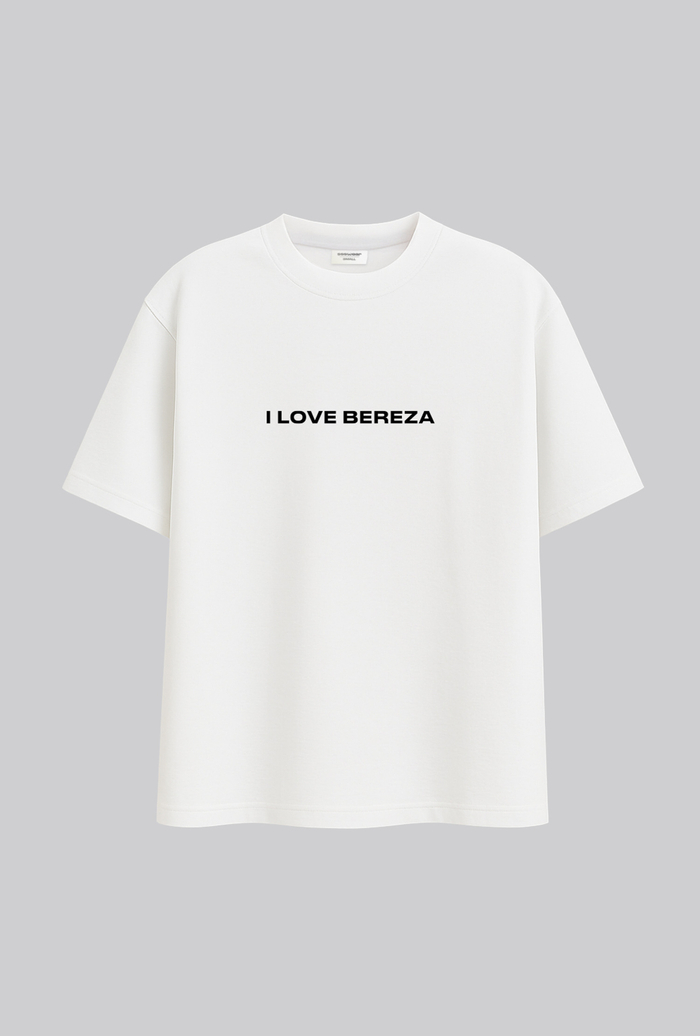 Футболка I Love Bereza (White)