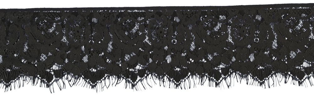 Черная кружевная маска Mystere Lace Mask