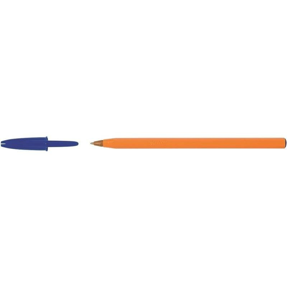 Ручка шариковая BiС Orange, синяя, 0,35 мм, оранжевый корпус