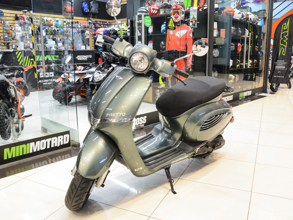 Скутер Regulmoto INSETTO 125 инжектор EFI Зеленый