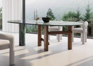 Мраморный стол Verde Eleganza by Knoxx