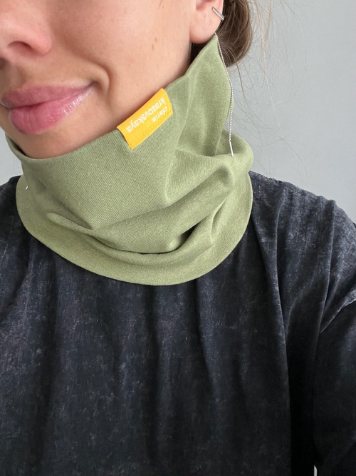 Снуд-горловинка из хлопка 22