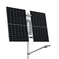 Автономная система освещения на опоре (2 солнечные панели 435 Вт)