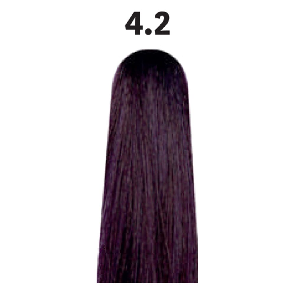 4.2 крем-краска KAARAL MARAES Demi Permanent Hair Color каштан фиолетовый - 100 мл.