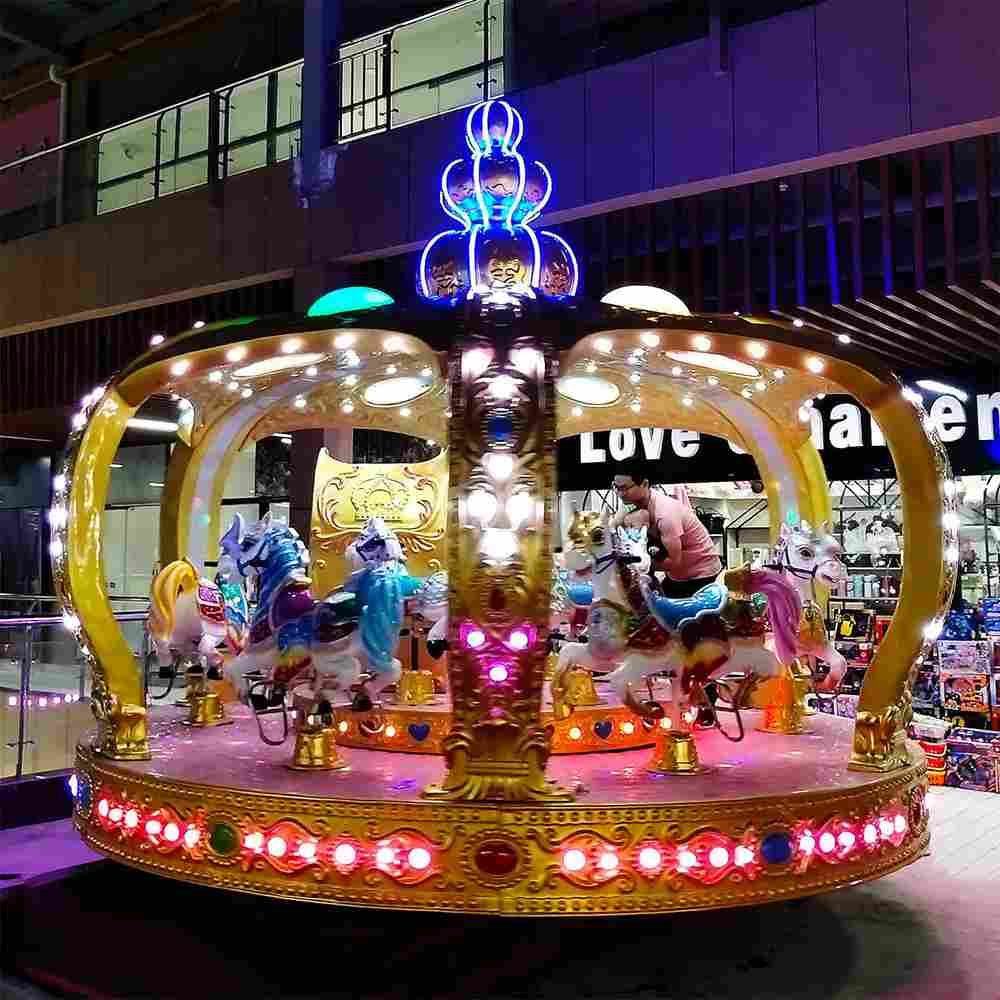 Электрическая карусель «Золотая корона», 12 мест