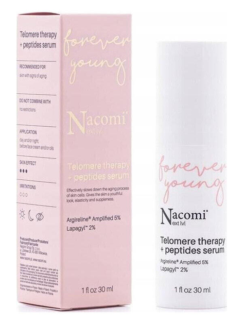 Nacomi Nacomi Next Level, Terapia Telomerowa z petydami, 30 ml