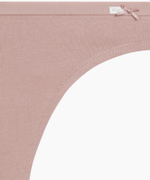 Трусы женские бразильянки Atlantic, набор из 3 шт., хлопок, ромовые + пепельная роза + светло-бежевые, 3CLP-005