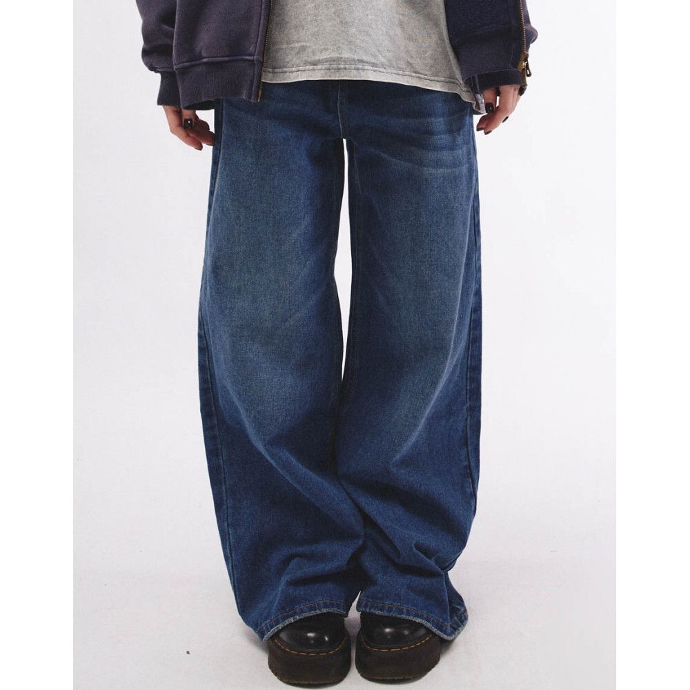 Джинсы БИЧ багги синие