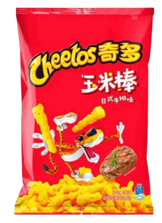 Чипсы Cheetos Crunchy со вкусом японского стейка (90 г)