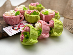 "Чашка с розами" мыло