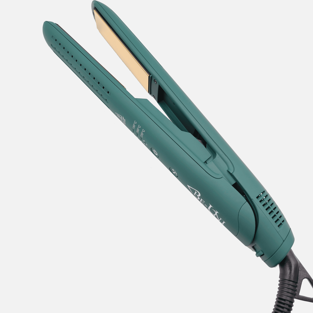 Утюжок с воздушным обдувом BE-UNI BE129 Gold 25 мм титановый 120-220ºC