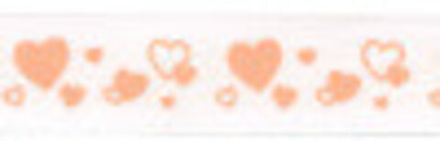 Лента атласная 12 мм  с рисунком, цв.E001/005