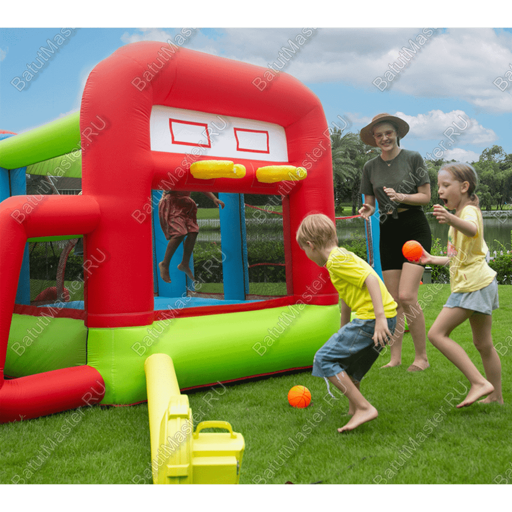 Домашний батут "Активный ребенок" 4,6*2,9*2,1 м