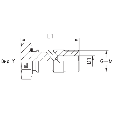 Болт BANJO BSP 3/4" CAST