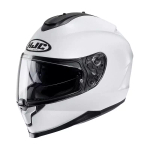 HJC C70 PEARL WHITE