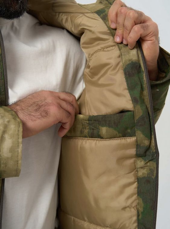 Тактическая зимняя военная куртка (Бушлат) Мох