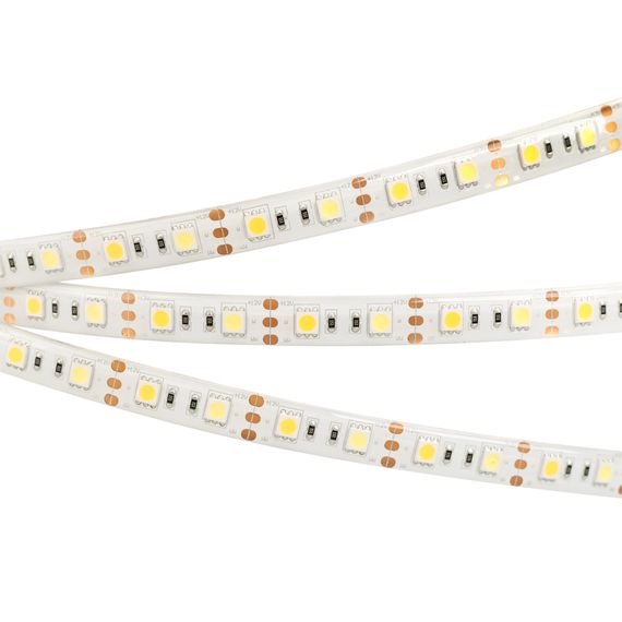 Светодиодная влагозащищенная лента Arlight 14,4W/m 60LED/m 5060SMD теплый/холодный белый 5M RTW-SE-B60-12mm 12V White-MIX 020559(2)