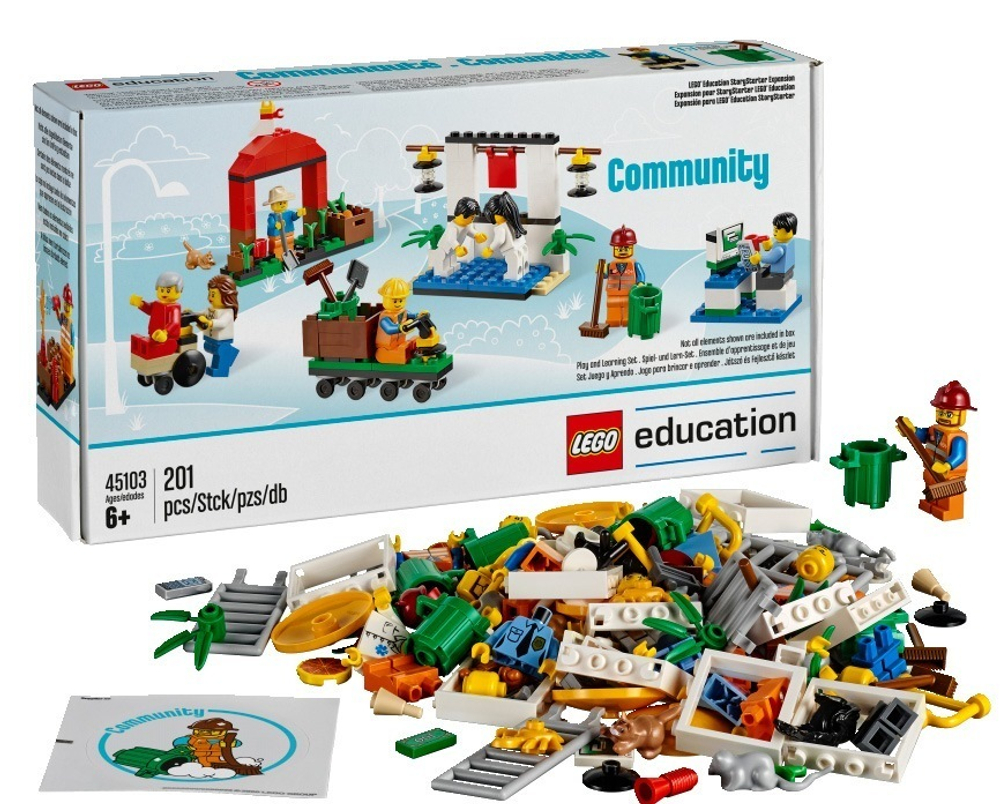 LEGO Education: Дополнительный набор StoryStarter Построй свою историю. Городская жизнь 45103 — StoryStarter Community Expansion — Лего Образование