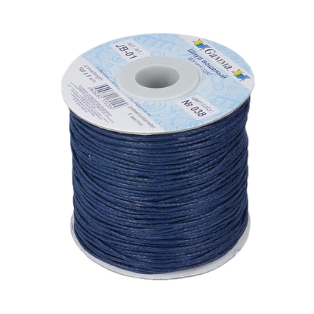 Шнур  "Gamma" вощеный, 1мм, №038