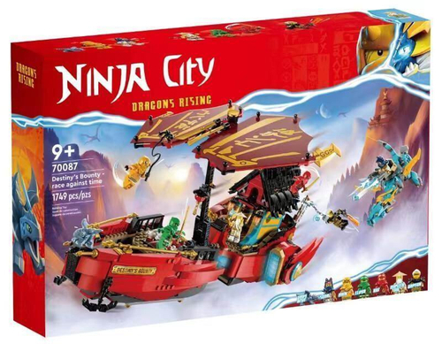 Kонструктор Ниндзяго  race against time