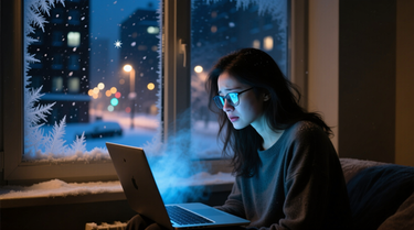 Глаза зимой: как защитить зрение в условиях короткого дня и искусственного освещения