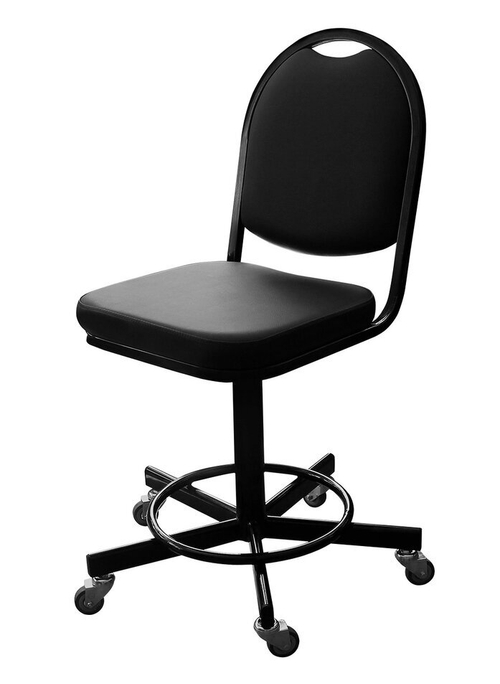 Кресло на винтовой опоре без подлокотников КР15 (РУ)