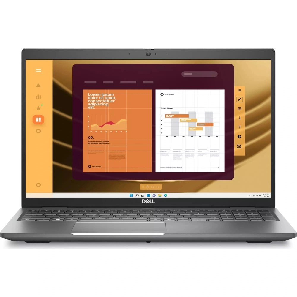 Ноутбук Dell Latitude 5550 Core i7 1355U 16Gb SSD512Gb Intel Iris Xe graphics 15.6" IPS FHD (1920x1080) Linux grey WiFi BT Cam (5550-7655)