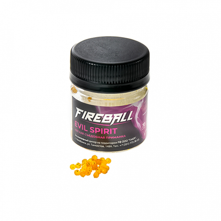 Приманка съедобная Takedo Fireball Evil spirit 3мм 70 шт
