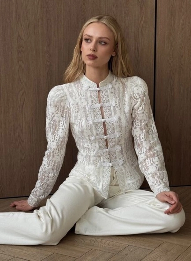 Жакет из кружева