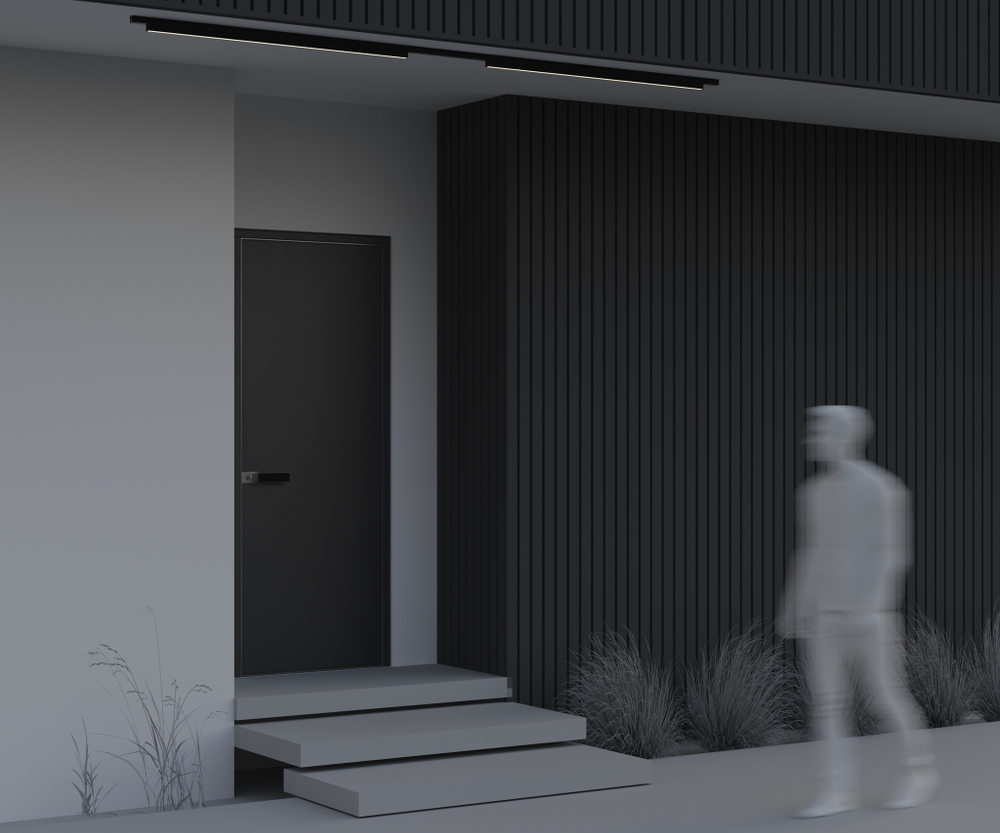 Уличный трековый светильник Outdoor O-TR02-1-S-30WB3K