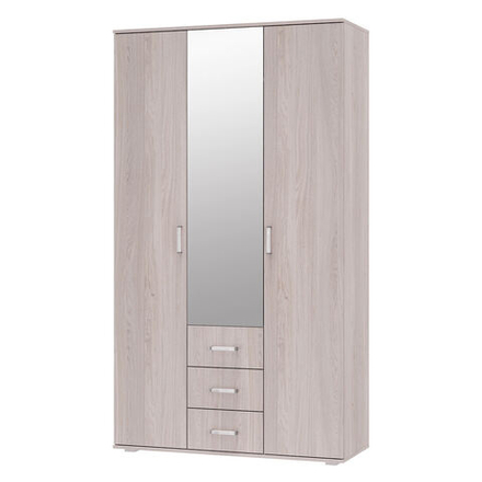 Шкаф 3-х створчатый Белла ясень белый