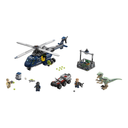 LEGO Jurassic World: Погоня за Блю на вертолёте 75928 — Blue‘s Helicopter Pursuit — Лего Мир юрского периода