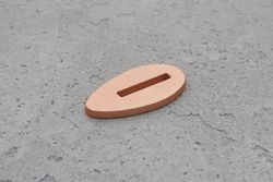 Больстер из меди 3мм, 37x20мм