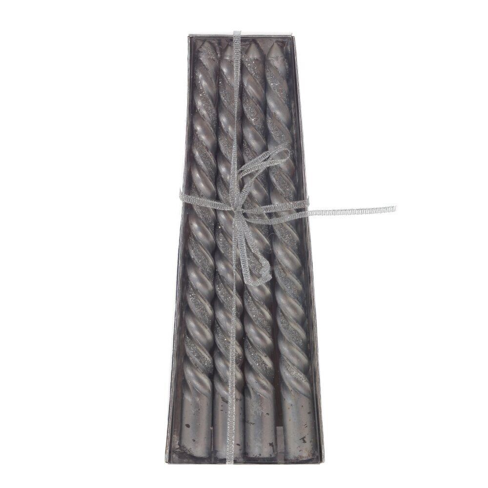 GAEM Свеча, набор из 4-х шт, L7,5 W2 H20,5 см, 3в.