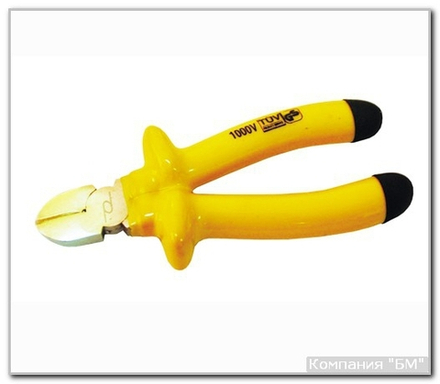 Кусачки боковые диэлектр. до 1000 Вольт 160мм  БМ