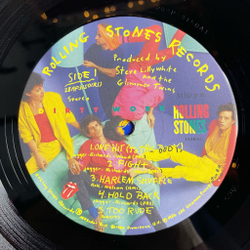 Винтажная виниловая пластинка LP Rolling Stones Dirty Work (Japan 1986) Harlem Shuffle
