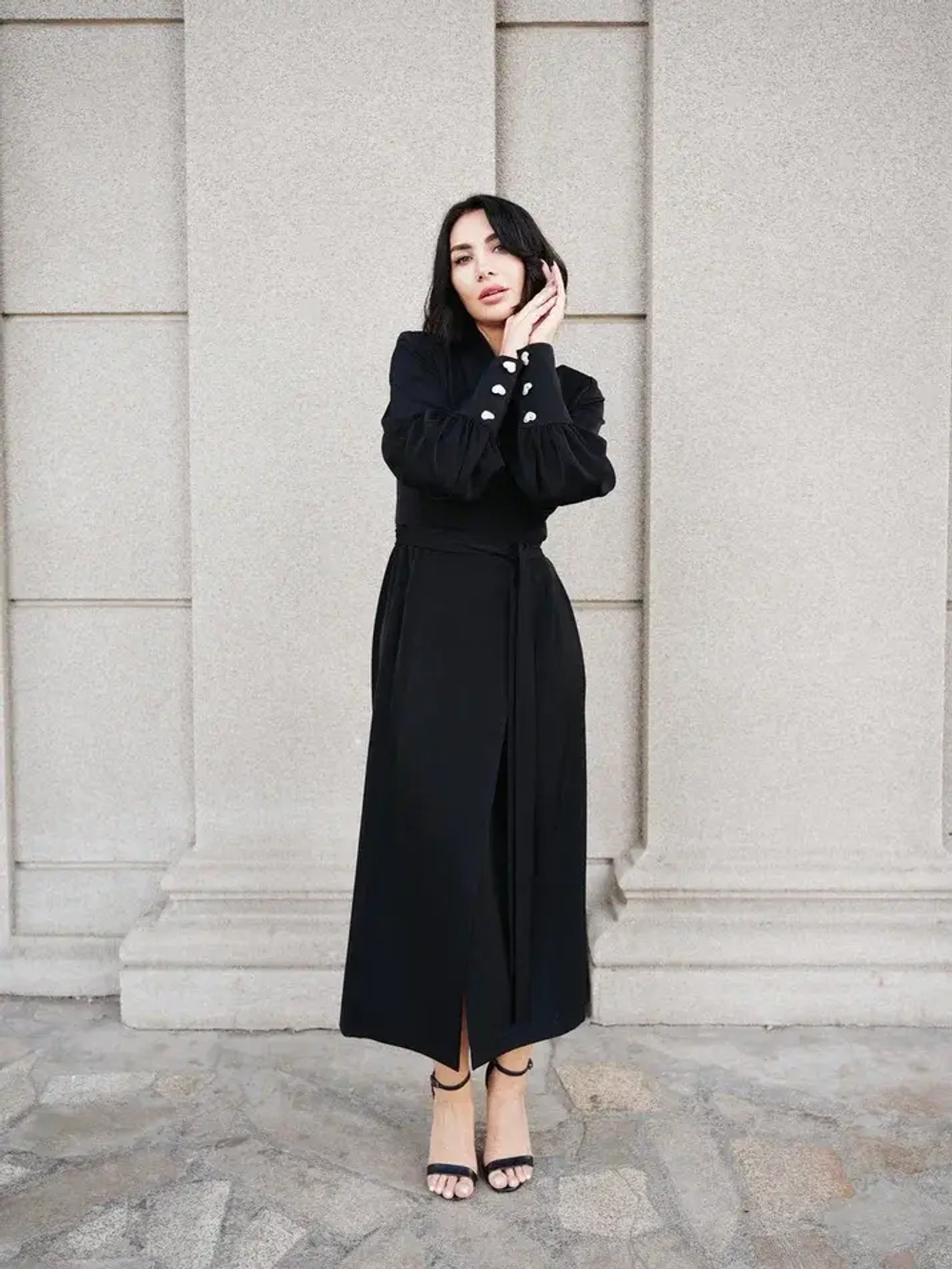 Платье "Навсегда" в черном